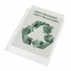 Plastlomme Esselte Recycled A4+ 100my m. præg 50stk/pak