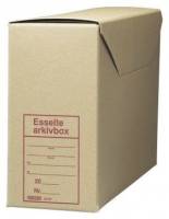 Arkiv&aelig;ske brun Esselte 390x140x270mm