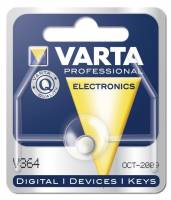 Batteri Varta Watch V364 SR60 1,55V 1stk/pak J-pack Hjd.2,15x&Oslash;6,8mm