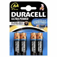 Batteri Duracell Ultra Power AA 4stk/pak LR6 / MX1500