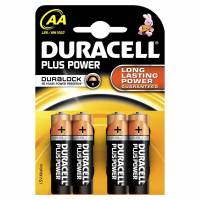 Batteri Duracell Plus Power AA 4stk/pak LR6 / MN1500