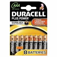 Batteri Duracell Plus Power AAA 8stk/pak LR03 / MN2400