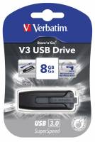 USB 3.0 Store 'N' Go SuperSpeed V3 8GB, Black