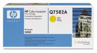 Lasertoner HP Q7582A gul Color LaserJet 3505/3800 6.000 sider v/5%