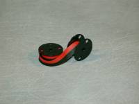 Farveb&aring;nd sp.71 DB nylon sort/r&oslash;d