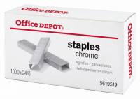 H&aelig;fteklammer galvaniserede Office DEPOT 24/6 1000stk/pak