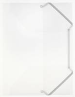 Plastmapper C4 OD klar m/3 klapper & elastik.