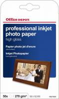 Fotopapir inkjet OD 280g 10x15cm High Gloss 50ark/pak