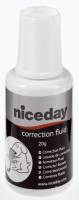 Korrektionslak niceday hvid 20ml hurtigt&oslash;rrende 815354