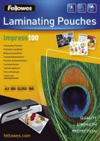 Lamineringslommer 100 mic. 303x426mm 100stk/pak A3