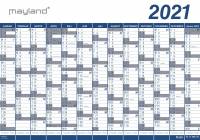 K&aelig;mpekalender 13mdr vinyl 100x70cm 21 0650 00 (2021)