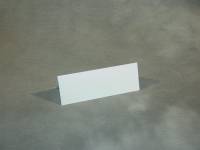 Bordkort i hvidt pap 105x300mm A4 300g 50stk/pak