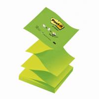 Post-it blok R-330NAG gr&oslash;n z-fold 76x76mm 12blk/pak