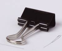 Papirklemmer Office DEPOT 19mm Foldback 12stk/pak