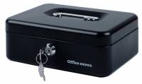 Pengekasse Office Depot sort 207x157x77mm