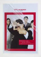 Plastomslag Office DEPOT A4 0,145mm glasklar 100stk/pak