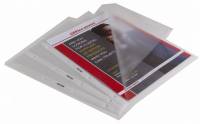 Plastlomme Office DEPOT A4 0,075mm &aring;ben t/v 100stk/pak