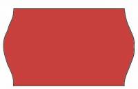 Etiket Meto 32x19mm fluor. r&oslash;d frostlim 5 1000stk/rul