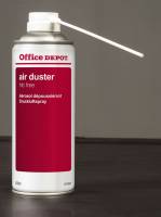 Sprayduster Office DEPOT trykluft br&aelig;ndbar 400ml/ds