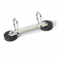 Ringbindsholder m. 2 D-ringe m/magnet til whiteboard