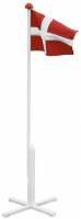 Flagstang med flag 150cm