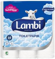 Toiletpapir Lambi 3-lags 21,25m 27651 36rul/kar