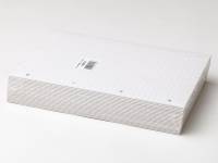 Konferenceblok 4 huller lin. toplimet 60g hvid A4