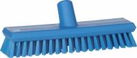 Vægvaskebørste Vikan m/vandgennemløb 270mm medium børster blå