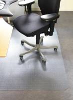 Stoleunderlag 1200x1500mm m/pigge lige kant 2,4mm