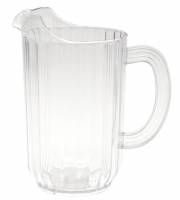 Serveringskande Pitcher 1,4L klar slagfast plast 6stk/kar