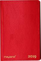 Lommekalender uge indb. kunstskind r&oslash;d 7x11cm tv&aelig;rform. 19 1620 30