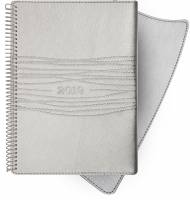 Ugekalender A5 Senator kunstskind m/klap s&oslash;lv 15x21cm tv&aelig;rformat 19 2008 30