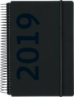 Spiralkalender fiberpap matsort &Aring;rstal 12x17cm 1dage/side 19 2080 00