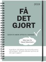 Ugekalender A5 F&aring; det gjort h&aring;rd PP m/illu. 15x21cm tv&aelig;rformat 19 2273 00