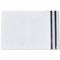 Forsendelsespose Master'In 500x700/60mm hvid/sort 100stk/pak