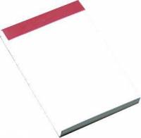 Telefonblok A7 linieret 60g stub m/perf. u/huller 100bl/stk