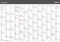 K&aelig;mpekalender 1x13mdr Moderne 100x70cm 21 0643 00