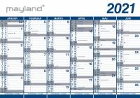 K&aelig;mpekalender 2x6mdr r&oslash;r PP 100x70cm 21 0654 00