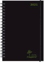 Ugekalender A5 ECO line sort 15x21cm h&oslash;jformat 21 2675 00