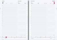 Dagkalender System A5 refill 15x21cm 21 3050 00