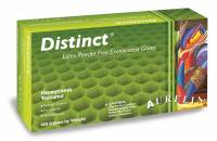 Latexhandske Distinct XL hvid pudderfri 100stk/pak