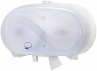 Dispenser Tork Midsize Twin T7 hvid toiletpap u/hylse Compact