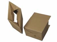 B&oslash;lgepapkasse 310x230x185mm Automatbund (A4) - 12L - 3mm