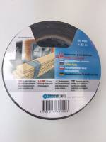 Tape EAN super l&aelig;rred sort 48mmx25m