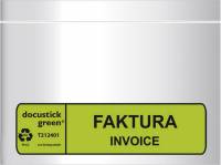 Polylomme Faktura/Invoice C5 225x165mm 1000stk/kar 1000/fp
