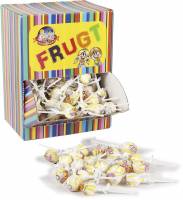 Slikkepinde m/frugtsmag Bl&aring;vand bolcher 200stk/pak