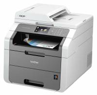 Alt-i-&eacute;n Brother DCP-9020CDW m/netkort, Wi-Fi, duplexprint