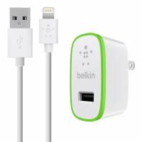 Lightning Wall Charger 2.4A w/Cable, White