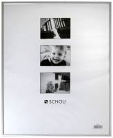 Ramme aluminium/plexi. 21x30cm