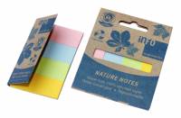 Indexfaner Nature pastel 20x50mm 4x40bl/pak